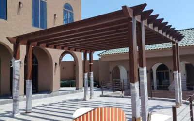 أسعار مظلات الكلادينج للواجهات والمداخل | دليلك الشامل لعام 2026 للتصاميم والتكلفة