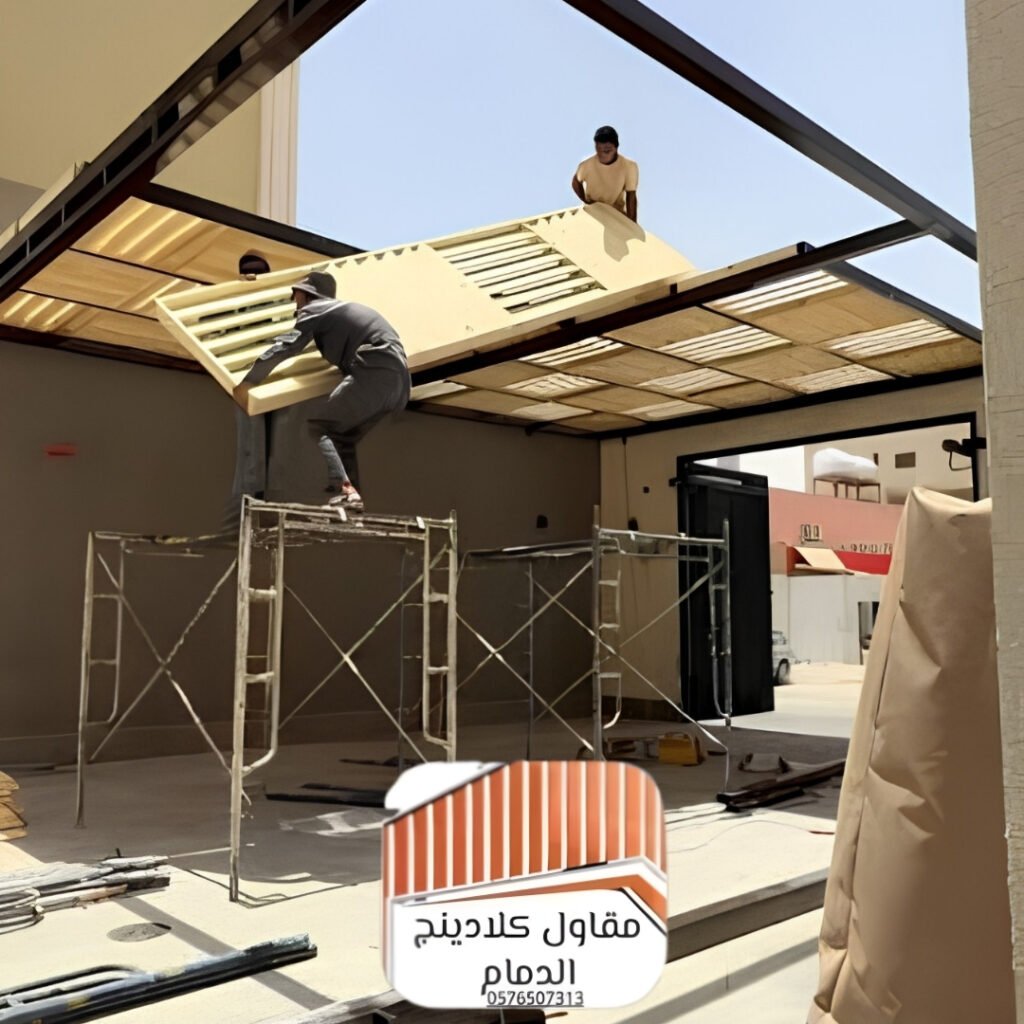 تركيب مظلات وسواتر الصناعية الثانية بالدمام